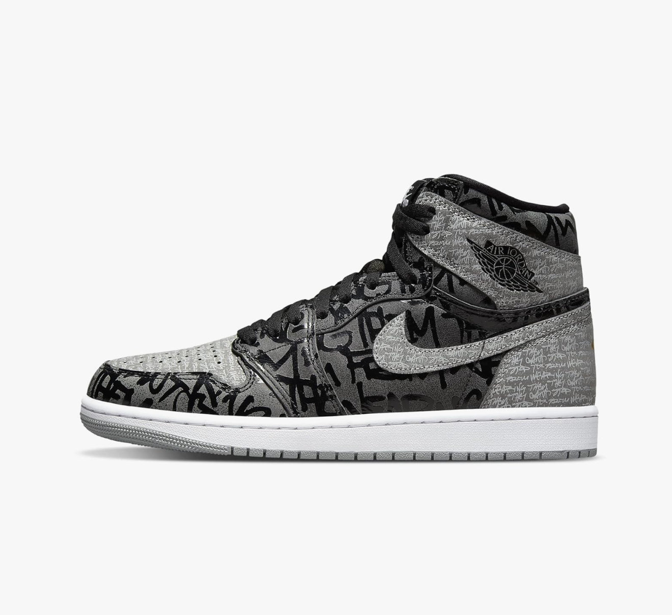 Air Jordan 1 Mid ‘Black White Particle Grey’ – Men’s Sneakers