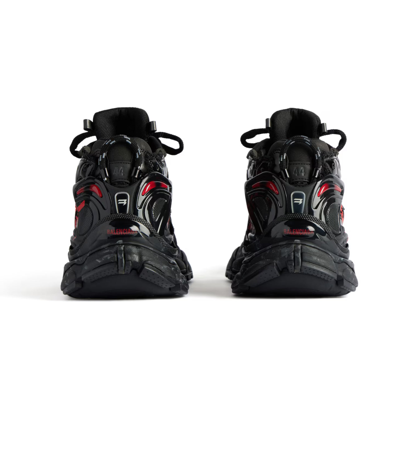 MEN'S RUNNER GRAFFITI SNEAKER IN BLACK