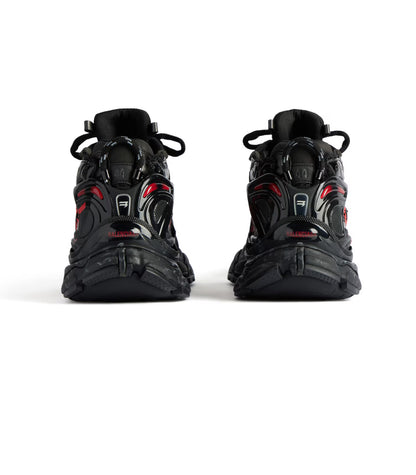 MEN'S RUNNER GRAFFITI SNEAKER IN BLACK